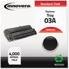 A Picture of product IVR-83003 Innovera® 83003, 83003PK2 Laser Cartridge,  4000 Yield, Black