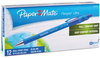 A Picture of product PAP-9510131 Paper Mate® FlexGrip Ultra® Recycled Retractable Ballpoint Pen,  Blue Ink, Medium, Dozen