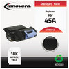 A Picture of product IVR-83045 Innovera® 83045 Laser Cartridge Remanufactured Black Toner, Replacement for 45A (Q5945A), 18,000 Page-Yield
