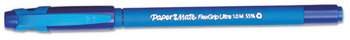 Paper Mate® FlexGrip Ultra™ Recycled Stick Ballpoint Pen, Blue Ink, Medium, Dozen