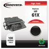 A Picture of product IVR-83061 Innovera® 83061, 83061A Laser Cartridge Remanufactured Black High-Yield Toner, Replacement for 61X (C8061X), 10,000 Page-Yield
