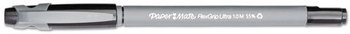Paper Mate® FlexGrip Ultra™ Recycled Stick Ballpoint Pen, Black Ink, Medium, Dozen