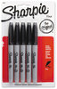 A Picture of product SAN-30665PP Sharpie® Fine Tip Permanent Marker,  Black, 5/Pack