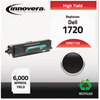 A Picture of product IVR-D1720 Innovera® D1720 Laser Cartridge Remanufactured Black High-Yield Toner, Replacement for 310-8709, 6,000 Page-Yield, Ships in 1-3 Business Days