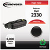 A Picture of product IVR-D2330 Innovera® D2330 Toner Cartridge Remanufactured Black High-Yield Replacement for 330-2666, 6,000 Page-Yield
