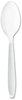 A Picture of product SCC-HSWT SOLO® Cup Company Impress™ Heavyweight Full-Length Polystyrene Cutlery,  Teaspoon, White, 1000/Carton