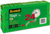 A Picture of product MMM-810K24 Scotch® Magic™ Tape Value Pack 1" Core, 0.75" x 83.33 ft, Clear, 24/Pack