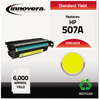 A Picture of product IVR-E402A Innovera® E400A, E401A, E402A, E403A Toner Remanufactured Yellow Replacement for 507A (CE402A), 6,000 Page-Yield