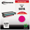 A Picture of product IVR-E403A Innovera® E400A, E401A, E402A, E403A Toner Remanufactured Magenta Replacement for 507A (CE403A), 6,000 Page-Yield