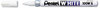 A Picture of product PEN-100WS Pentel® White Permanent Marker,  Fine Point, White