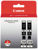A Picture of product CNM-6432B004 Canon® 6432B001, 6432B004, 6497B001 Ink,  Black, 2/PK