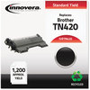 A Picture of product IVR-TN420 Innovera® TN420 Toner Cartridge Remanufactured Black Replacement for 1,200 Page-Yield
