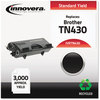 A Picture of product IVR-TN430 Innovera® 83430 Toner Cartridge Remanufactured Black Replacement for TN430, 3,000 Page-Yield