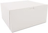 A Picture of product 251-112 SCT® White Non-Window Bakery Box,  White, Paperboard, 12 x 12 x 6, 50/Case