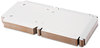 A Picture of product SCH-1409 Southern Champion Tray 1-Piece Paperboard Pizza Box with Lock Corners. 10 X 10 X 1.5 in. White. 100 boxes/case.