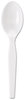 A Picture of product DXE-TM23C7 Dixie® Mediumweight Polystyrene Wrapped Cutlery,  Teaspoons, White, 1000/Carton