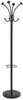 A Picture of product ABA-PMVIENAN Alba™ Viena Coat Stand Eight Knobs, Steel, 16w x 16d 70.5h, Black