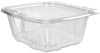 A Picture of product 329-529 ClearPac® SafeSeal™ Tamper-Resistant Container Combo with Flat Lid. 32 oz. Clear. 200 count.