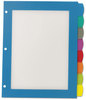 A Picture of product AVE-24901 Avery® Big Tab™ Ultralast™ Plastic Dividers 8-Tab, 11 x 8.5, Assorted, 1 Set