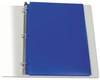 A Picture of product CLI-32935 C-Line® Two-Pocket Heavyweight Poly Portfolio Folder with Three-Hole Punch,  Letter, Blue, 25/BX
