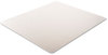 A Picture of product DEF-CM13443F deflecto® DuraMat® Moderate Use Chair Mat for Low Pile Carpeting,  Beveled, 46 x 60, Clear