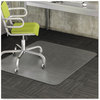 A Picture of product DEF-CM13443F deflecto® DuraMat® Moderate Use Chair Mat for Low Pile Carpeting,  Beveled, 46 x 60, Clear