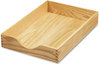 A Picture of product CVR-08213 Carver™ Hardwood Stackable Desk Trays,  Mahogany