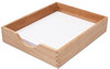 A Picture of product CVR-08213 Carver™ Hardwood Stackable Desk Trays,  Mahogany