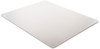 A Picture of product DEF-CM13443F deflecto® DuraMat® Moderate Use Chair Mat for Low Pile Carpeting,  Beveled, 46 x 60, Clear