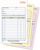 A Picture of product ABF-TC4705 Adams® Sales/Order Book,  Three-Part Carbonless, 4-3/16 x 7 3/16, 50 Sheets