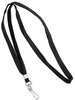 A Picture of product AVT-75424 Advantus® Deluxe Lanyard,  J-Hook Style, 36" Long, Black, 24/Box