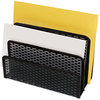 A Picture of product AOP-ART20003 Artistic® Urban Collection Punched Metal Letter Sorter,  6 1/2 x 3 1/4 x 5 1/2, Black