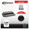 A Picture of product IVR-E40 Innovera® 15026363 Toner Cartridge Remanufactured Black High-Yield Replacement for E40 (1491A002AA), 4,000 Page-Yield