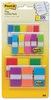 A Picture of product MMM-683XL1 Post-it® Flags 1/2" & 1" Flag Value Pack 0.5" and Page Nine Assorted Colors, 320/Pack