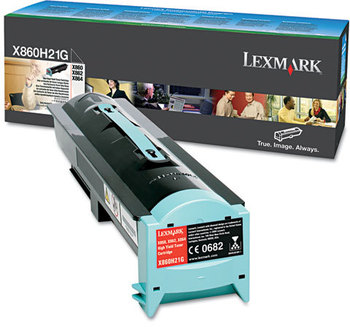 Lexmark™ X860H21G Toner, 35,000 Page Yield, Black