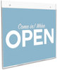 A Picture of product DEF-68301 deflecto® Classic Image® Single-Sided Wall Sign Holder,  Plastic, 11 x 8 1/2, Clear