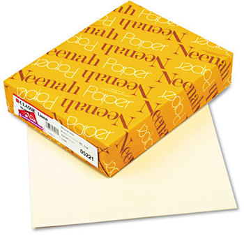 Neenah Paper CLASSIC® Linen Stationery Writing Paper,  24lb, 8-1/2 x 11, Baronial Ivory, 500/Rm