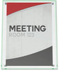 A Picture of product DEF-799693 deflecto® Superior Image® Beveled Edge Sign Holder,  Acrylic, 11 x 8 1/2, Clear