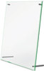 A Picture of product DEF-799693 deflecto® Superior Image® Beveled Edge Sign Holder,  Acrylic, 11 x 8 1/2, Clear