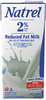 A Picture of product AGO-30338 Natrel® Milk,  Whole Milk, 32 oz Tetra Pack, 12/Carton
