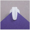A Picture of product AVT-01220 Advantus® StikkiCLIPS®,  Plastic, White, 20/Pack