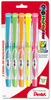 A Picture of product PEN-SL12BP5M Pentel® 24/7™ Highlighters,  Chisel Tip, Blue/Green/Orange/Pink/Yellow Ink, 5/Set