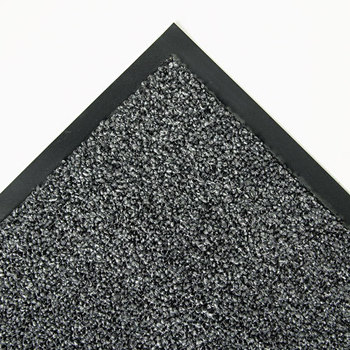 Crown #255 Cross-Over™ Medium Traffic Scraper/Wiper Mat. 4 X 6 ft. Gray.