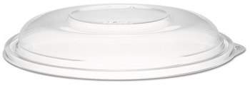 Dart® PresentaBowls® OPS Dome Lids. 64 oz. Clear. 63 lids/sleeve, 4 sleeves/case.