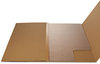 A Picture of product DEF-CM15233 deflecto® RollaMat® Frequent Use Chairmat for Medium Pile Carpeting,  45 x 53 w/Lip, Clear