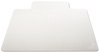A Picture of product DEF-CM13433F deflecto® DuraMat® Moderate Use Chair Mat for Low Pile Carpeting,  Beveled, 46x60 w/Lip, Clear
