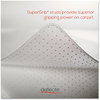 A Picture of product DEF-CM13433F deflecto® DuraMat® Moderate Use Chair Mat for Low Pile Carpeting,  Beveled, 46x60 w/Lip, Clear