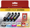 A Picture of product CNM-0373C005 Canon® 0373C005 Ink & Paper Pack,  50 Sheets, 4 x 6