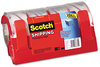 A Picture of product MMM-38506DP3 Scotch® 3850 Heavy-Duty Packaging Tape with DP300 Dispenser, 3" Core, 1.88" x 54.6 yds, Clear, 6/Pack