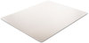 A Picture of product DEF-CM17443F deflecto® ExecuMat® Intensive All Day Use Chair Mat for Plush, High Pile Carpeting,  46 x 60, Clear